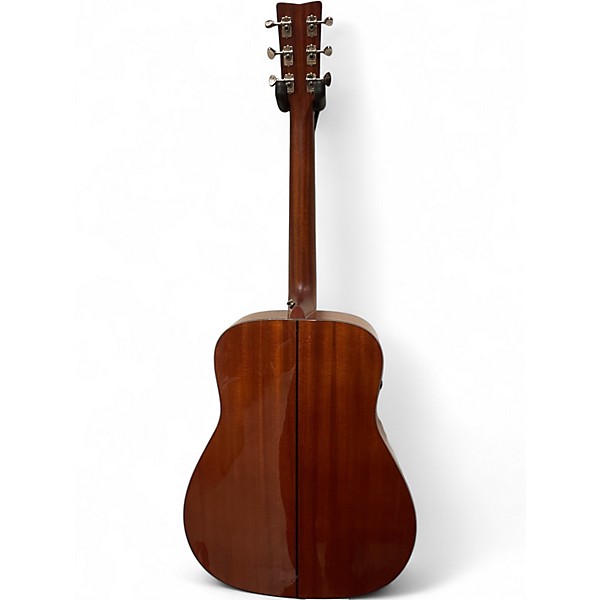 Used Yamaha fgx 5 red label Natural Acoustic Electric Guitar