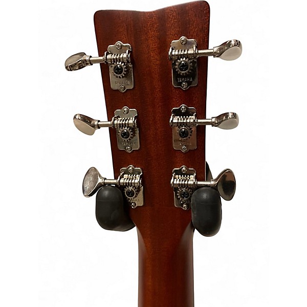 Used Yamaha fgx 5 red label Natural Acoustic Electric Guitar