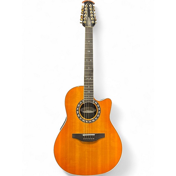 Used Ovation Legend LX Natural 12 String Acoustic Electric Guitar