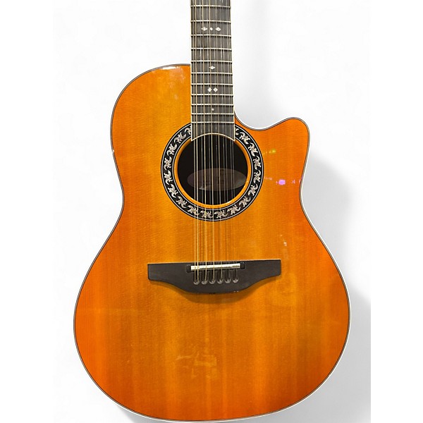 Used Ovation Legend LX Natural 12 String Acoustic Electric Guitar