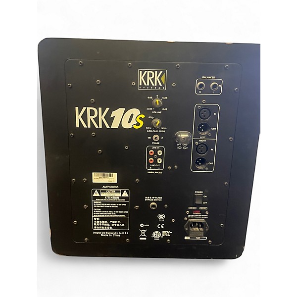 Used KRK 10S Subwoofer