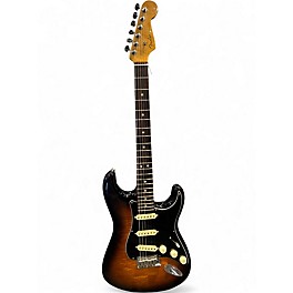 Used 2015 Fender Limited Edition American Elite Stratocaster 2 Tone Sunburst Solid Body Electric Guitar