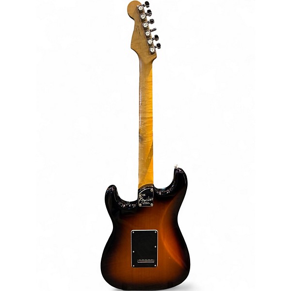 Used 2015 Fender Limited Edition American Elite Stratocaster 2 Tone Sunburst Solid Body Electric Guitar