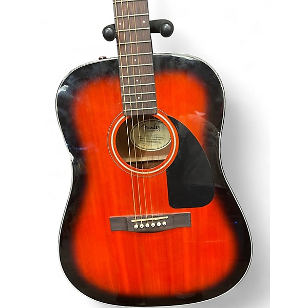 Used Fender DG60 Sunburst Acoustic Guitar