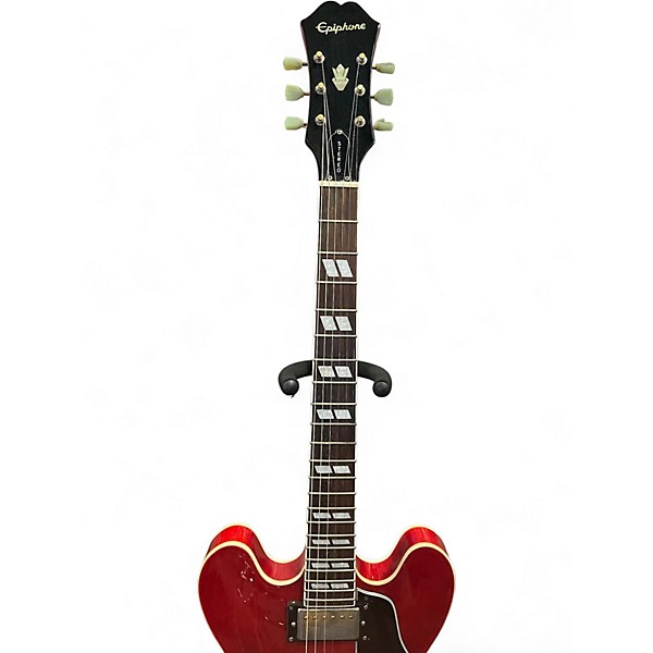 Used Epiphone DOT ES 345 CH STEREO RED Hollow Body Electric Guitar
