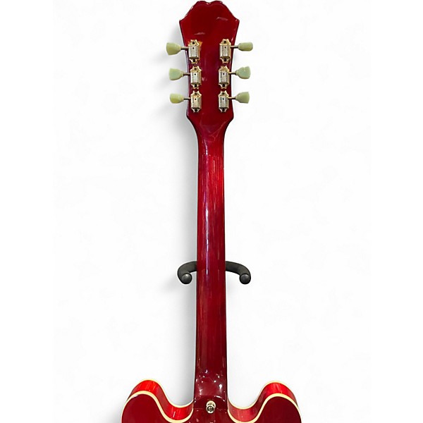 Used Epiphone DOT ES 345 CH STEREO RED Hollow Body Electric Guitar