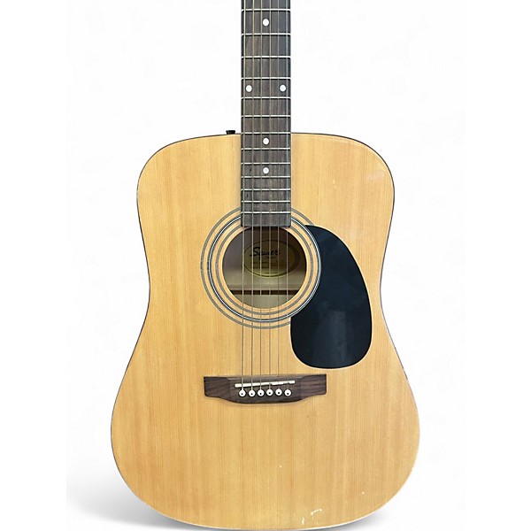 Used Squier SA50 Natural Acoustic Guitar