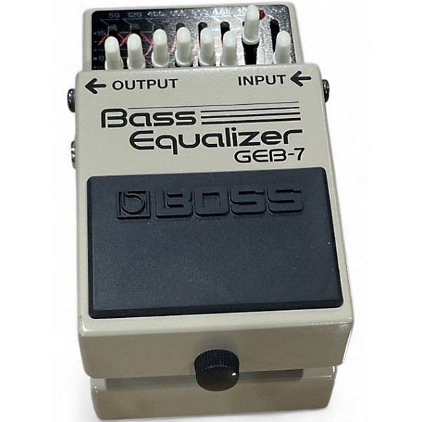 Used BOSS GEB7 7 Band Bass Equalizer Bass Effect Pedal