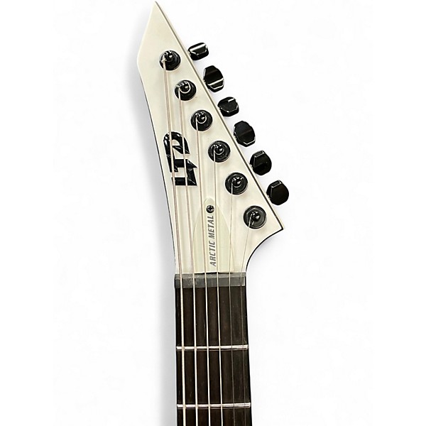 Used ESP LTD M-HT Artic White Solid Body Electric Guitar