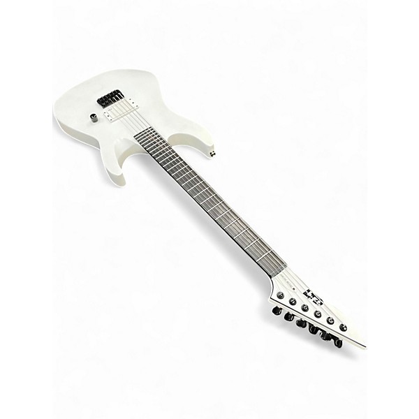 Used ESP LTD M-HT Artic White Solid Body Electric Guitar