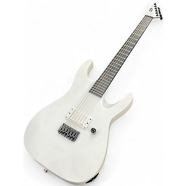 Used ESP LTD M-HT Artic White Solid Body Electric Guitar