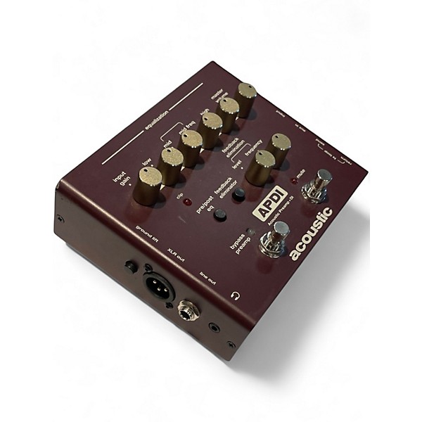 Used Acoustic APDI ACOUTIC PREAMP + DI Pedal