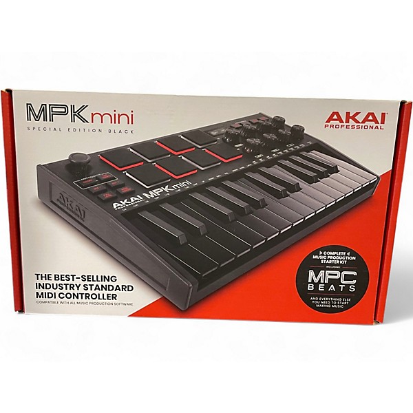 Used Akai Professional MPK Mini MIDI Controller