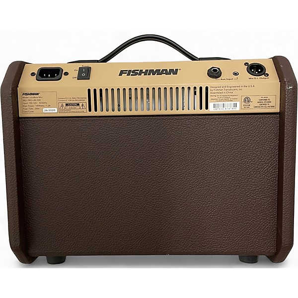 Used 2020 Fishman PROLBX500 Loudbox Mini Acoustic Guitar Combo Amp