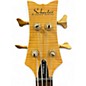 Used Schecter Guitar Research Stiletto Custom 4 String Natural Electric Bass Guitar