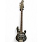 Used Ernie Ball Music Man Stingray 5 H Pewter Electric Bass Guitar thumbnail