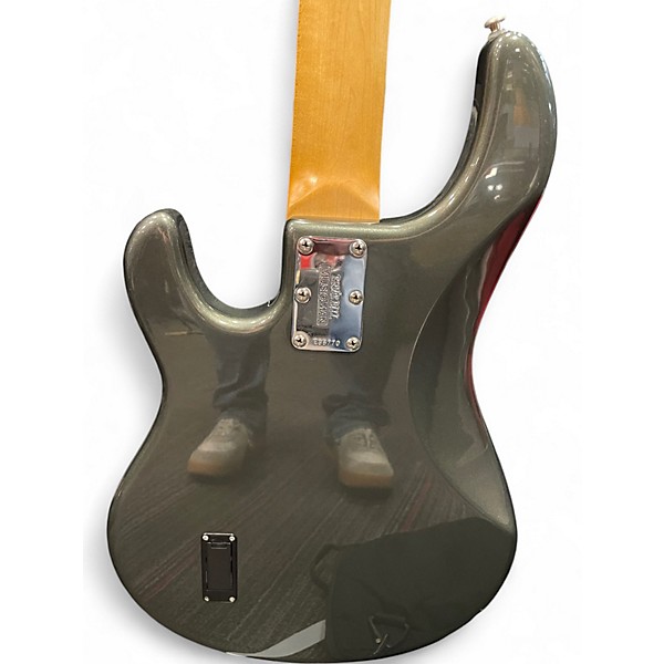 Used Ernie Ball Music Man Stingray 5 H Pewter Electric Bass Guitar