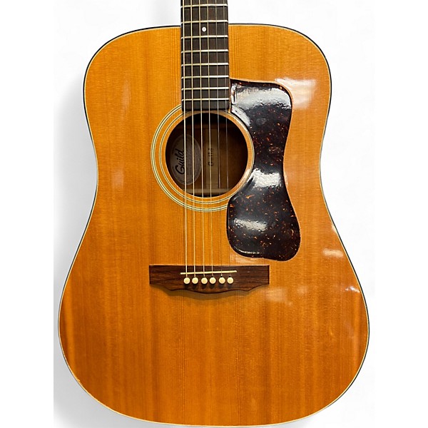 Vintage 1979 Guild D35 Natural Acoustic Electric Guitar
