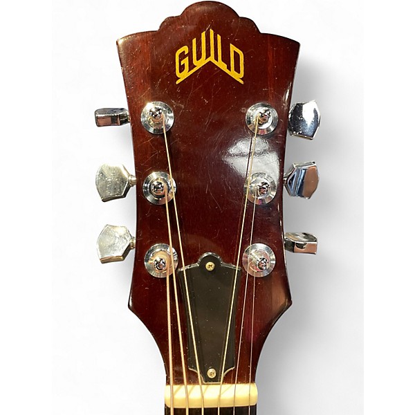 Vintage 1979 Guild D35 Natural Acoustic Electric Guitar