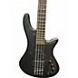 Used Schecter Guitar Research STILETTO STEALTH 4 SATIN BLACK Electric Bass Guitar