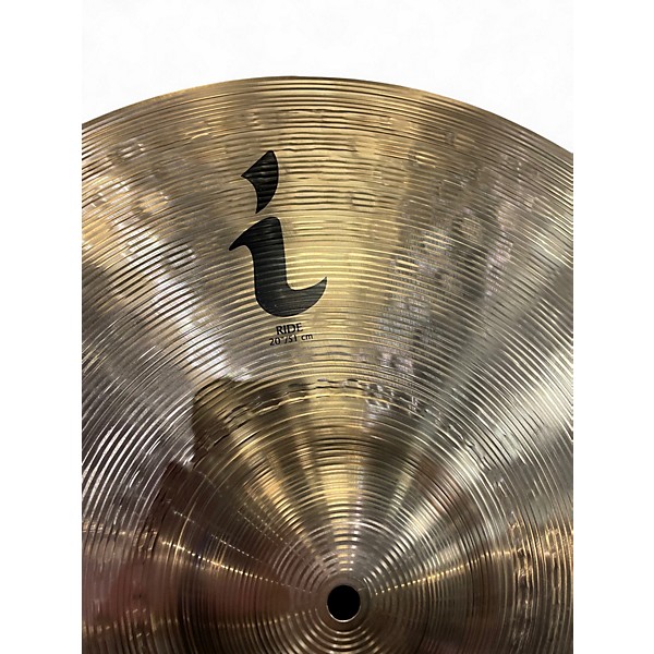 Used Zildjian 20in i ride Cymbal