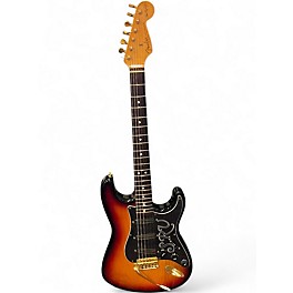 Used Fender Artist Series Stevie Ray Vaughan Stratocaster 2 Color Sunburst Solid Body Electric Guitar
