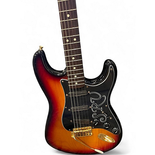 Used Fender Artist Series Stevie Ray Vaughan Stratocaster 2 Color Sunburst Solid Body Electric Guitar