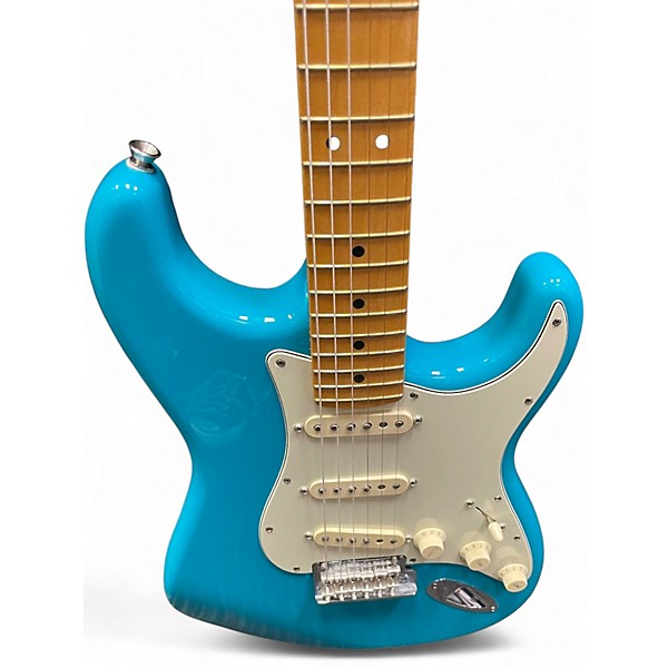 Used Fender American Professional II Stratocaster Baltic Blue Solid Body Electric Guitar