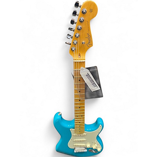 Used Fender American Professional II Stratocaster Baltic Blue Solid Body Electric Guitar