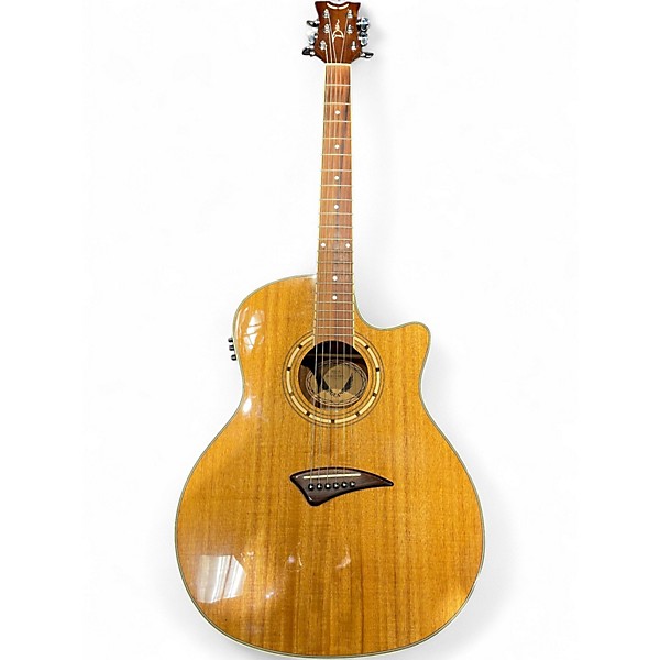 Used Dean EKOA Natural Acoustic Electric Guitar