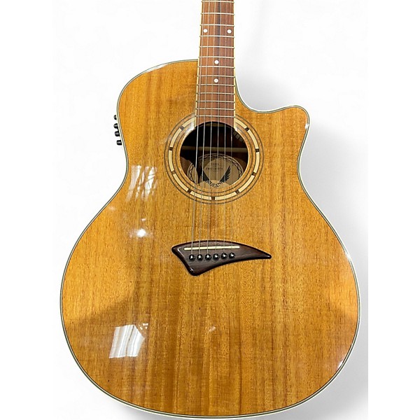 Used Dean EKOA Natural Acoustic Electric Guitar