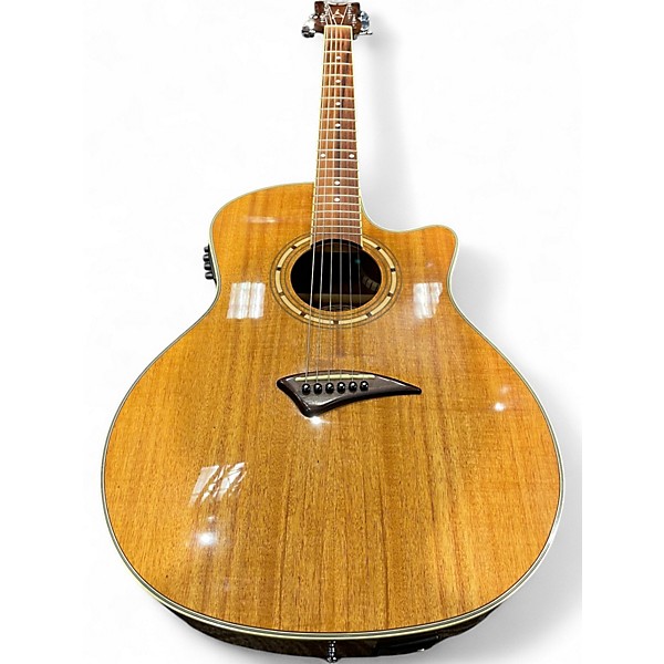 Used Dean EKOA Natural Acoustic Electric Guitar
