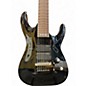Used ESP LTD SC608B Stephen Carpenter Signature Baritone Black Solid Body Electric Guitar