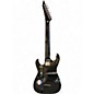 Used ESP LTD SC608B Stephen Carpenter Signature Baritone Black Solid Body Electric Guitar