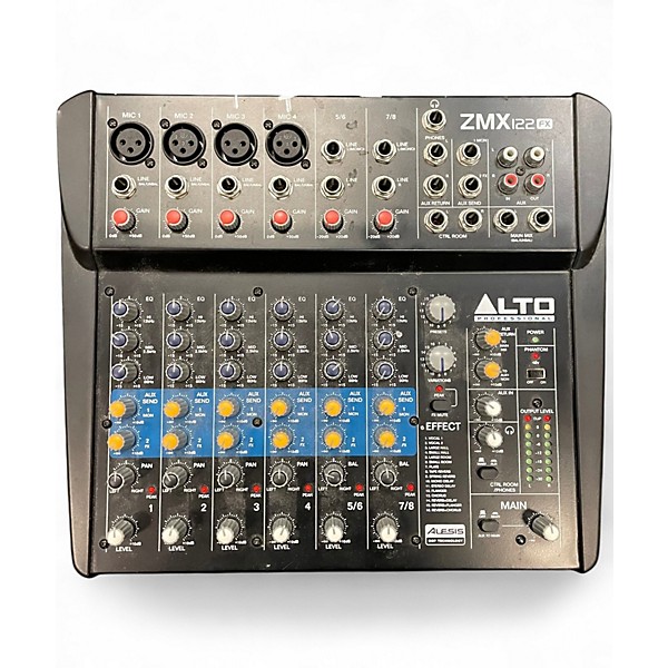 みみ Used Alto ZMX122FX 8-Channel Unpowered Mixer | Guitar Center