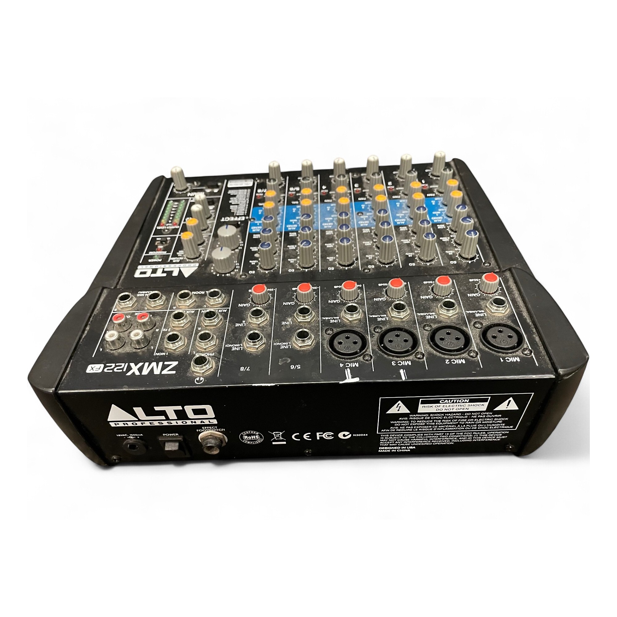 Used Alto ZMX122FX 8-Channel Unpowered Mixer | Guitar Center