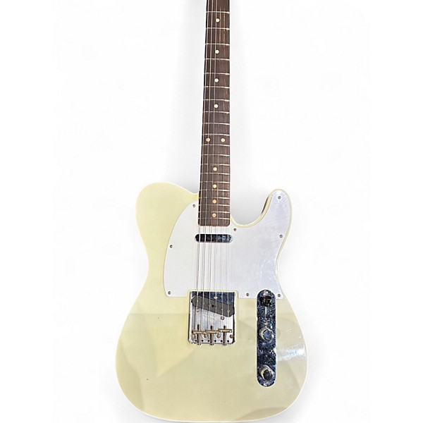 Used Fender custom shop jimmy page telecaster white Solid Body Electric Guitar
