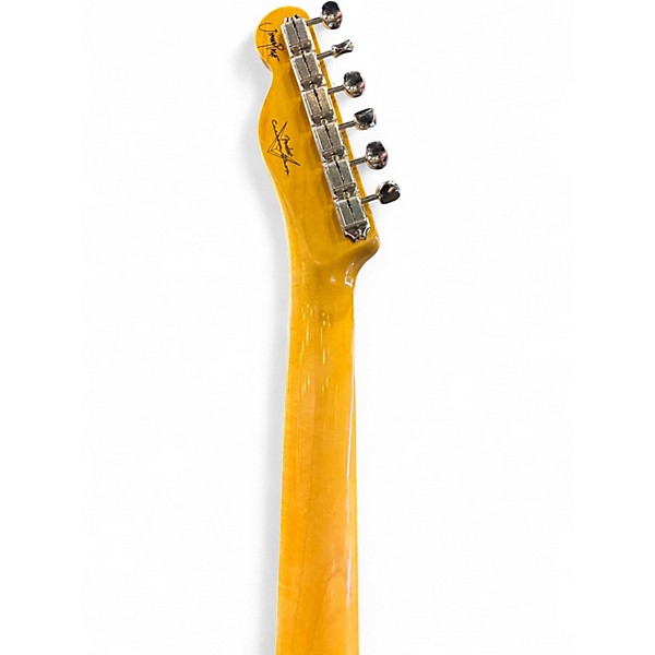 Used Fender custom shop jimmy page telecaster white Solid Body Electric Guitar