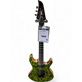 Used Vola Ares Green Solid Body Electric Guitar