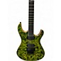 Used Vola Ares Green Solid Body Electric Guitar