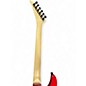 Used Jackson JS34Q Dinky Trans Red Solid Body Electric Guitar