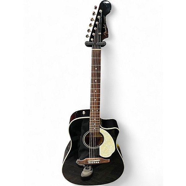 Used Fender SONORAN SCE BLK BLACK Acoustic Electric Guitar