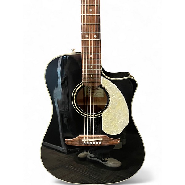 Used Fender SONORAN SCE BLK BLACK Acoustic Electric Guitar