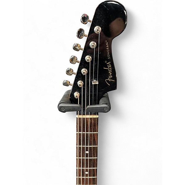 Used Fender SONORAN SCE BLK BLACK Acoustic Electric Guitar