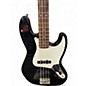 Used Squier Affinity Jazz Bass Black Electric Bass Guitar