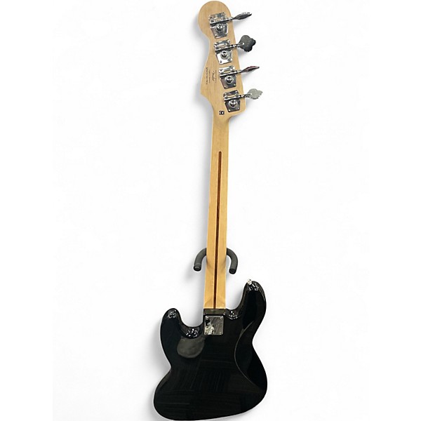 Used Squier Affinity Jazz Bass Black Electric Bass Guitar