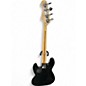 Used Squier Affinity Jazz Bass Black Electric Bass Guitar