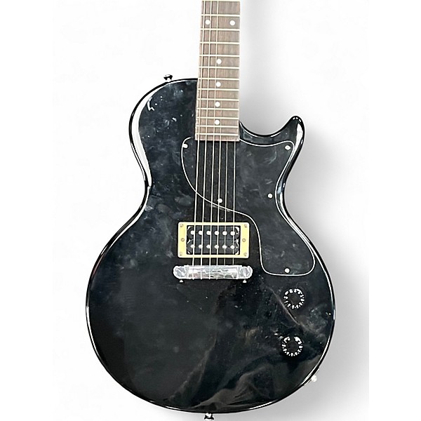Used Epiphone Les Paul Junior Single Cut Ebony Solid Body Electric Guitar