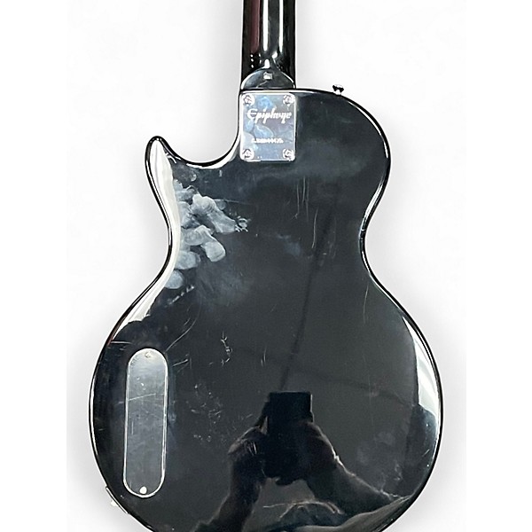 Used Epiphone Les Paul Junior Single Cut Ebony Solid Body Electric Guitar