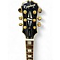 Used 2003 Epiphone Les Paul Custom Cherry Sunburst Solid Body Electric Guitar